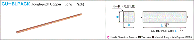 Electrode Blank Square Bar Electrode (Tough Pitch Copper Long): Related Image